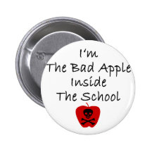 Mig förmiddag den dåligaApple insidan skola Pins