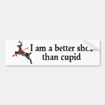 Mig förmiddag en bättre shor än Cupid Bildekaler
