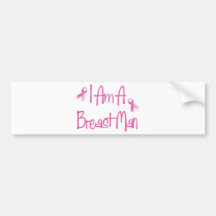 Mig förmiddag en bröstman (det rosa bandet för brö bildekaler