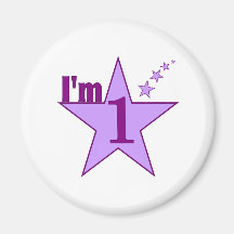 Mig förmiddag en (den 1st födelsedagsfesten för fl magnet för kylskåp