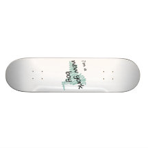 Mig förmiddag en New York pojke Skateboard Deck