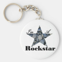 Mig förmiddag en Rockstar Nyckel Ring