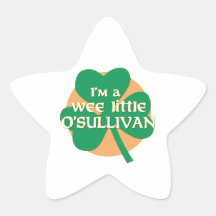 Mig förmiddag en Wee lite O'Sullivan Klistermärke
