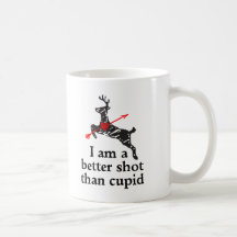 Mig förmiddag ett bättre som skjutas än Cupid4 Mugg