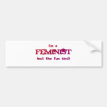 Mig förmiddag ett feministiskt… inte den roliga so bildekaler