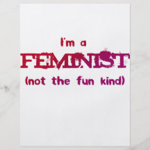 Mig förmiddag ett feministiskt… inte den roliga so flyg blad