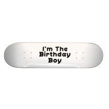 Mig förmiddag födelsedagpojken skateboard decks