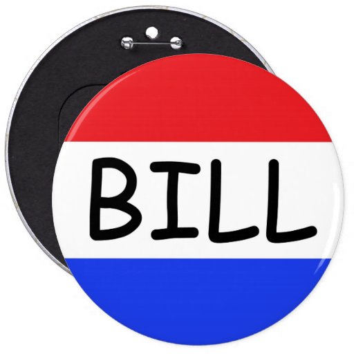 Mig förmiddag precis en räkning (från Capitol Hill Knapp Med Nål