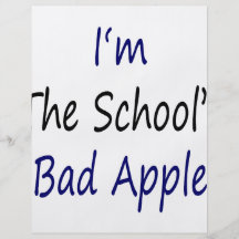 Mig förmiddag skolans dåliga Apple Custom Flyer