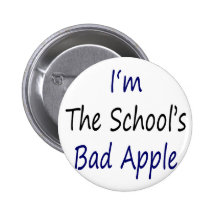 Mig förmiddag skolans dåliga Apple Knappar Med Nål