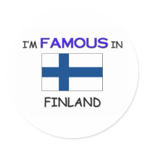 Mig förmiddag som är berömd i FINLAND Klistermärken