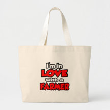 Mig förmiddag som är förälskad med en bonde tote bags
