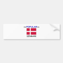 Mig förmiddag som är populär i DANMARK Bildekaler