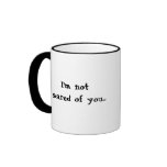 Mig förmiddag som inte skrämmas av dig… Psych. Sju Kaffe Mugg