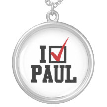 Mig förmiddag som RÖSTAR FÖR RON PAUL Hängsmycken