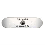 Mig förmiddag som skrattar på dig skate boards