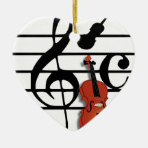 Mig förmiddag Violin_ Julgransdekoration