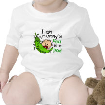 Mig förmiddagmommys ärta i en pod t-shirts