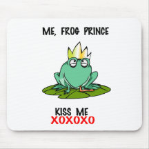 Mig grodaPrince Kyssa Me XOXOXO Mousepad Mus Matta