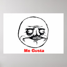 Mig Gusta Affisch