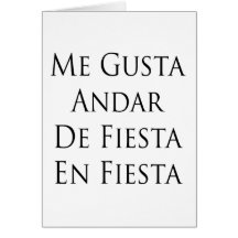 Mig Gusta Andar De Fiesta En Fiesta Kort