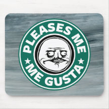 Mig Gusta målade Mousepad Musmattor