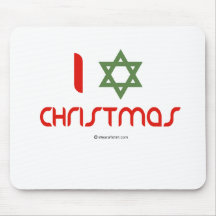 Mig Hanukkah julgrönt Mus Mattor