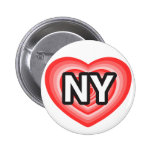 Mig hjärta New York. Jag älskar New York. Mig hjär Nål