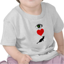 Mig hjärta Pussy_Cat Tee