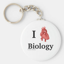 mig hjärtabiologikeychain nyckelring