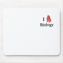 mig hjärtabiologimousepad musmattor