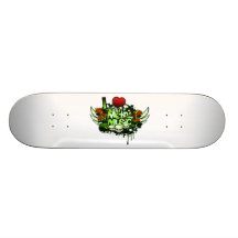 Mig hjärtadödmetall anpassad skate board