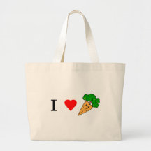 Mig hjärtamorötter tote bags