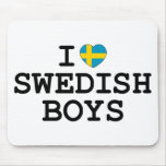 Mig hjärtasvenskpojkar mus matta