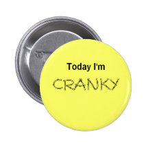 Mig i dag CRANKY förmiddag - en MOOD knäppas Knappar