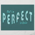 Mig? Jag förmiddagen görar perfekt… i Kristus - he Custom Flyer