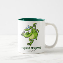 Mig Kroaked på Kroakys mugg