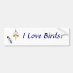 Mig love birds! Bildekal