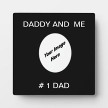 Mig & min pappafars dagplatta utställning plack