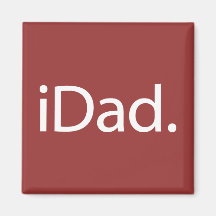 mig pappa (iDad) Magnet För Kylskåp