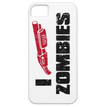 mig pistolzombies iPhone 5 Case-Mate skal