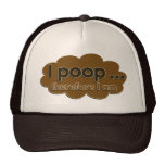 Mig Poop därför mig förmiddag Baseball Hat