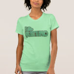 Mig Retro utslagsplatsskjorta för hjärta T Shirt