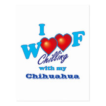 Mig WoofChihuahua Vykort