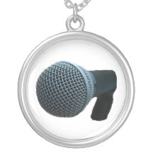 Mikrofon tätt upp mic-utklippdesign anpassningsbara smycken