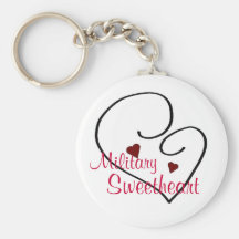 Militär älskling Keychain Nyckelring