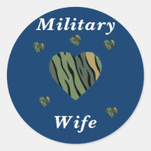 Militär frukärlek klistermärken