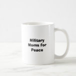 Militär mammor för fred muggar