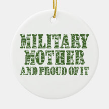 Militär mor & stolt av det juldekoration