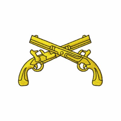 Militär polisgradbeteckning broderad jacka